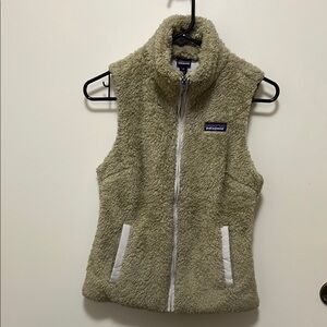 Patagonia Fleece Vest in light Olive Green XS